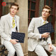 Hot new 2020 handbags men's genuine leather handbags men's business handbags trendy brand casual portable briefcases