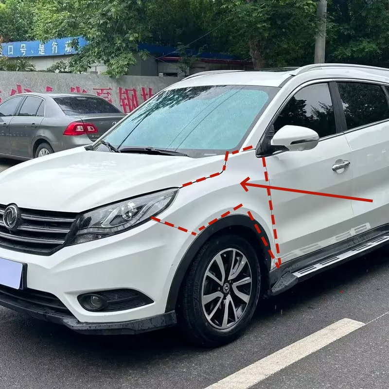 Подходит для общего крыла Dongfeng Fengguang 580 переднее крыло крыло из высокопрочного листового металла