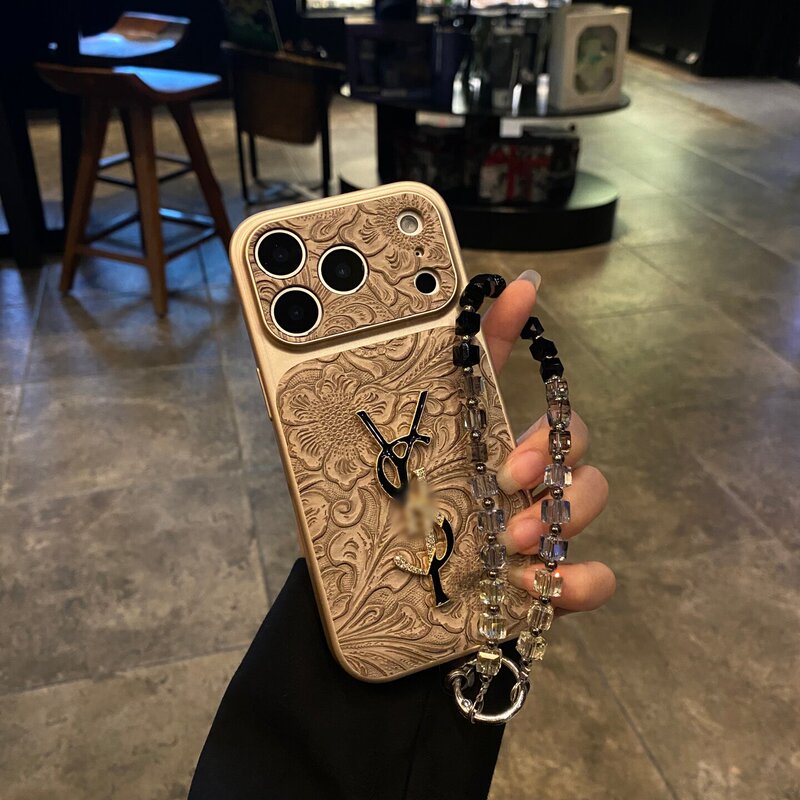Suitable for Apple 17 Pro Max Phone Case, New Luxury Embossed Leather Texture Gradient Diamond Case, Instantly Transforms iPhone 16 Pro into iPhone 17 Pro, High-End Fashion Lens Full-Cover Ultra-Thin Anti-Drop 15 Protective Case Suitable for Apple 17 Pro Max Phone Case, New Luxury Embossed Leather Texture Gradient Diamond Case, Instantly Transforms iPhone 16 Pro into iPhone 17 Pro, High-End Fashion Lens Full-Cover Ultra-Thin Anti-Drop 15 Protective Case
