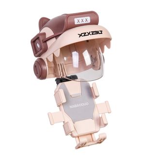 Small helmet, electric vehicle, motorcycle, mobile phone holder, bicycle riding navigation, shock-proof and anti-shake navigation fixed bracket