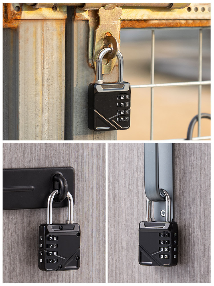 Password Lock Padlock Small Household Door Lock Dormitory Cabinet Lock Gym Locker Suitcase Student Bicycle Basket