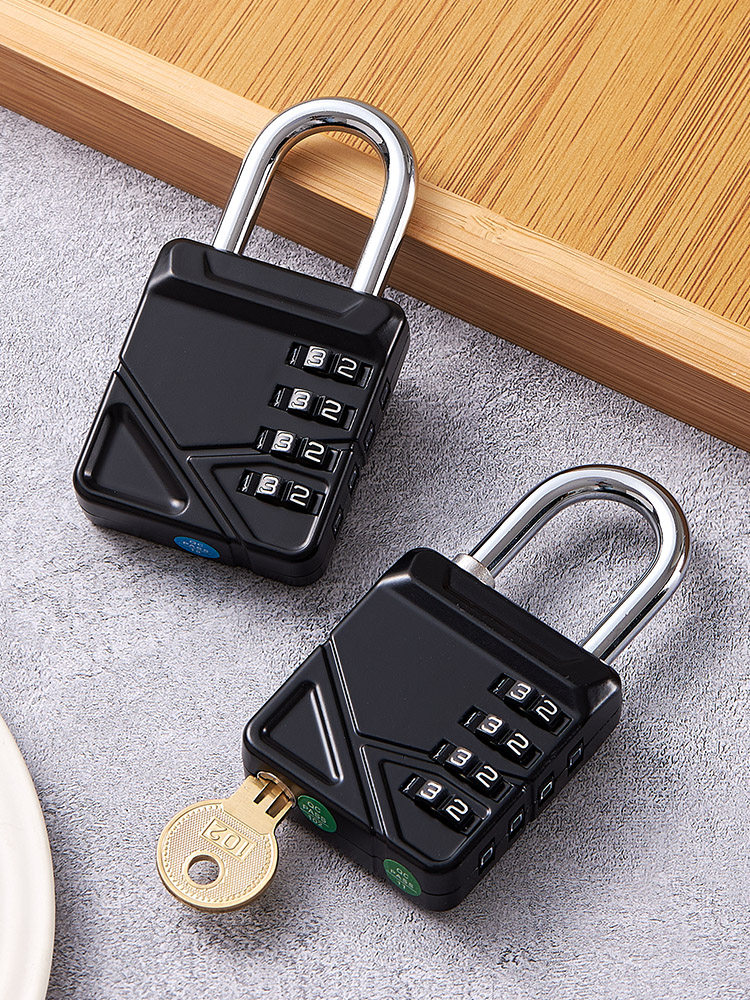Password Lock Padlock Small Household Door Lock Dormitory Cabinet Lock Gym Locker Suitcase Student Bicycle Basket
