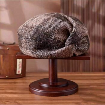 Chanel-Style Artist Hat for Women, Autumn and Winter Fashion Wool Blend Hat, Warm and Stylish Beret, Versatile for Women