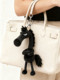 2026 Tianxuan Dark Horse Xiaohongshu Hot-Selling Plush Toy Doll Pendant Year of the Horse Lucky Gift for Family and Friends