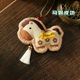 DIY Pony Pendant Material Kit Embroidery Scented Sachet Bag Handmade Creative Embroidery Keychain Gift for Friends New Year Present