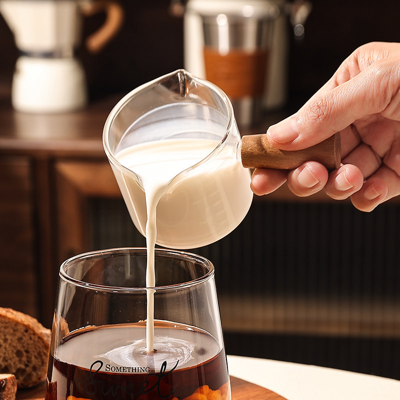 Glass Small Milk Jug, Espresso Cup, Measuring Cup with Scale, Milk Jug, Western Food Sauce Container, Sauce Dish Glass Small Milk Jug, Espresso Cup, Measuring Cup with Scale, Milk Jug, Western Food Sauce Container, Sauce Dish
