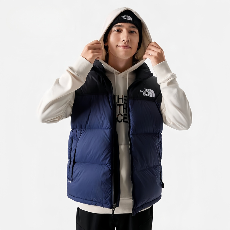 Thenorthface North Face Autumn and Winter down Vest 1996 Couple's Classic Icon Goose down Warm Vest 3Jqq