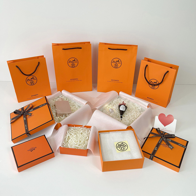 Hermès Earthy Perfume Lipstick Belt Empty Box Clothes Scarf Bag Packaging Box Perfume Gift Bag Handbag Hermès Earthy Perfume Lipstick Belt Empty Box Clothes Scarf Bag Packaging Box Perfume Gift Bag Handbag