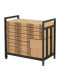 Industrial Warehouse Paper Storage Rack, Household Carton Storage Rack, Empty Express Box Packing Box Display Storage Organizer Rack