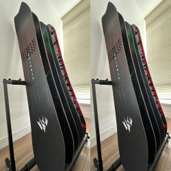 Home Garage Snowboard Rack Display Storage Organizer Fixed Storage Rack Independent Skier Creative Gift