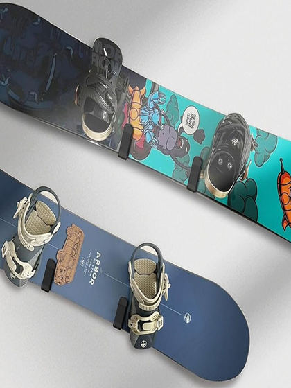 Snowboard and Snowshoe Storage, Display, Organization, Fixed Storage, Display Rack, Skateboard Wall-Mounted Storage Rack