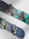 Snowboard and Snowshoe Storage, Display, Organization, Fixed Storage, Display Rack, Skateboard Wall-Mounted Storage Rack