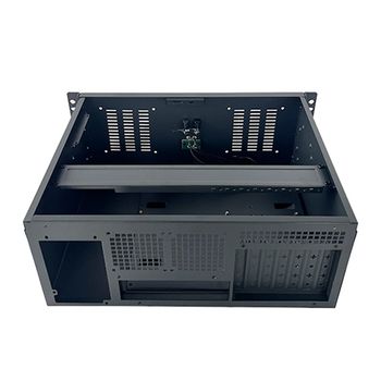 Hengyu 4u-350 rack server industrial control surveillance video recorder ultra-short chassis atx motherboard pc power supply