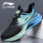 Мужская обувь Li Ning; сезон осень-зима; новый стиль; бархатная хлопковая обувь; повседневная спортивная обувь; кожаные дышащие легкие нескользящие кроссовки с амортизацией mini 2