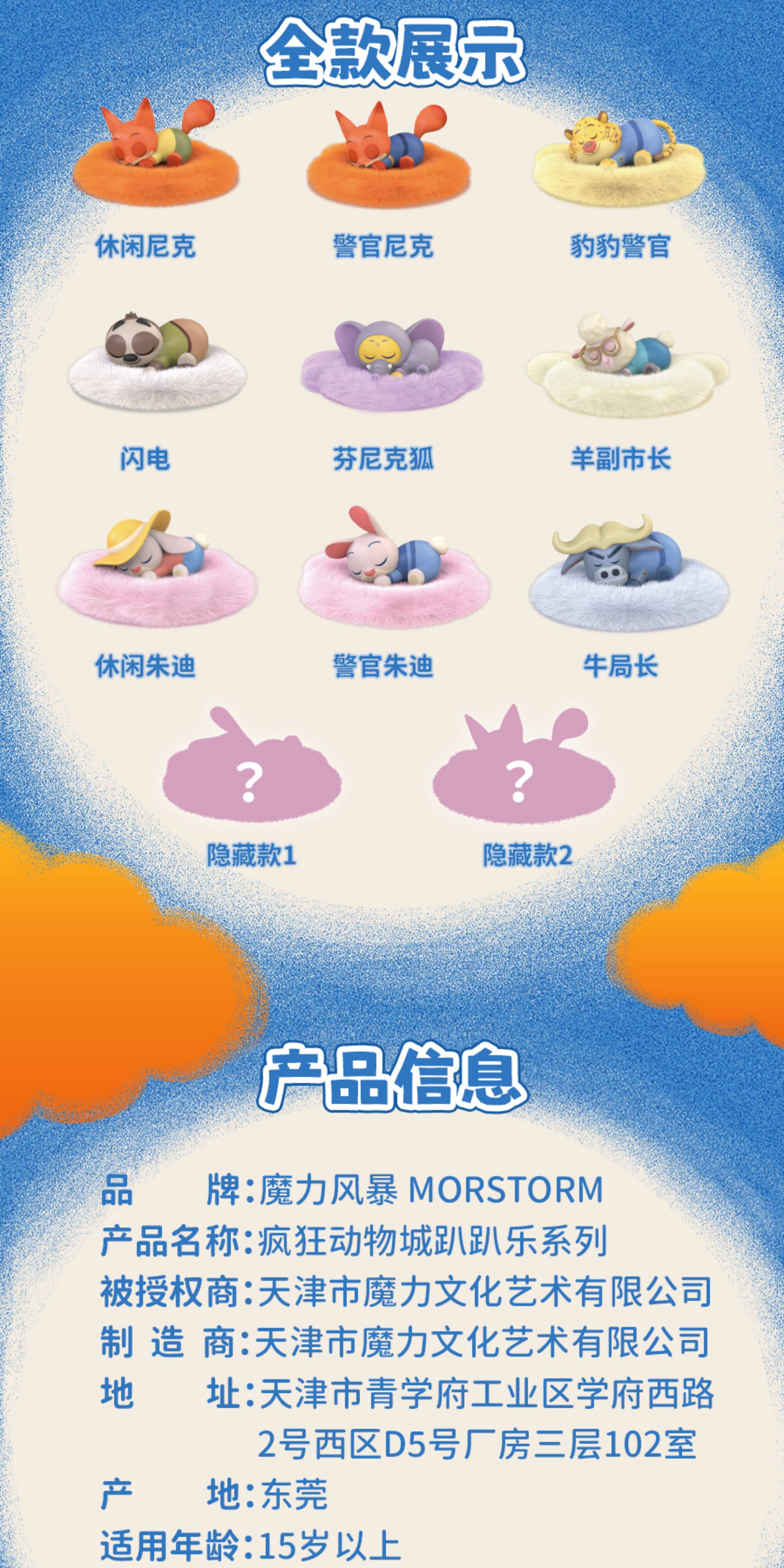 【优惠价】HOLLYBOX迪士尼疯狂动物城2趴趴乐系列盲盒朱迪尼克手办摆件礼物 [交易快照]