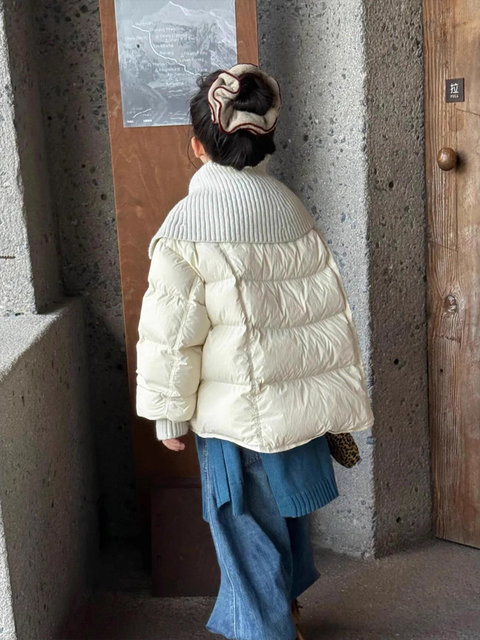 German Razt Brand Store Girls' down Jacket Winter 2025 New Children's down Coat Thickened Outerwear