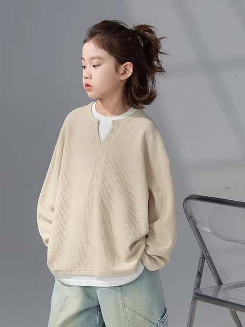 German Razt Brand Store Boys' Long-Sleeve Spring and Autumn 2026 New Children's Spring Outfit Thin Sweatshirt