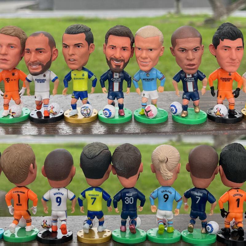 Haaland Figure, Cristiano Ronaldo, De Gea, Pogba, Messi, Kane, Neymar Figurines, Dolls, Ornaments, and Memorabilia Haaland Figure, Cristiano Ronaldo, De Gea, Pogba, Messi, Kane, Neymar Figurines, Dolls, Ornaments, and Memorabilia