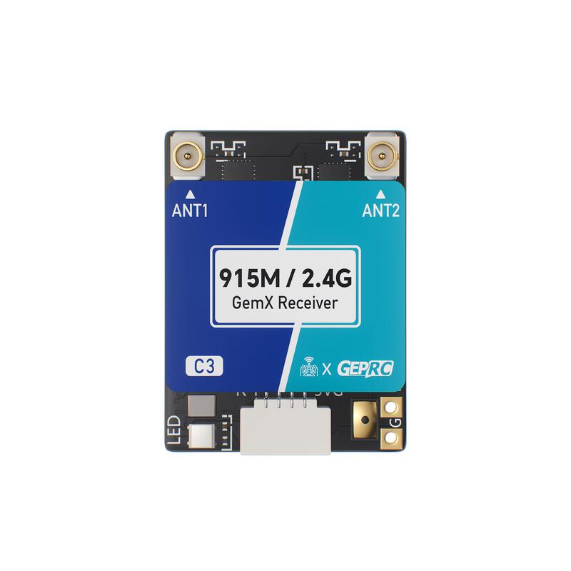 Geprc Elrs 915M/2.4G C3 Gemx Gemini Dual-Frequency Receiver Fpv Racing Drone
