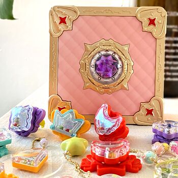 Girls' handmade diy ring toys, various sticker machines, magic books, children's homemade stickers, hands-on guka gifts
