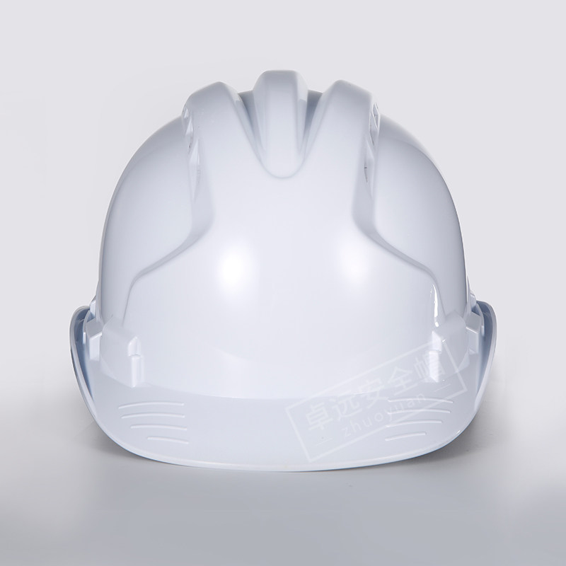 Каска строительная Zhuoyuan ZY-10 белая усиленная