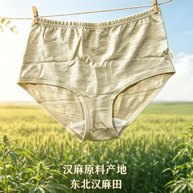 Breeze: 100% Hemp Sunwu Shuangyu Lu 36-Count Double-Strand Long Fiber Wet-Spun Briefs, Two-Pack Breeze: 100% Hemp Sunwu Shuangyu Lu 36-Count Double-Strand Long Fiber Wet-Spun Briefs, Two-Pack