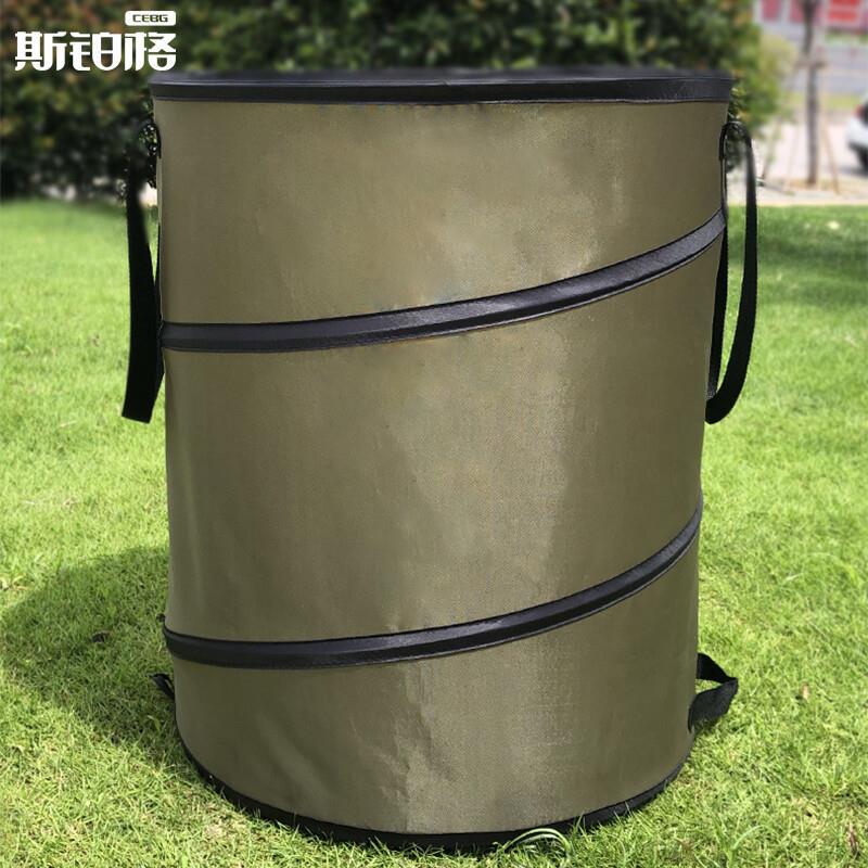 Sperger Foldable Leaf Bucket 30 Gallons 113 Liters Outdoor Garden Supplies Portable Waste Bin for Courtyard and Garden Sperger Foldable Leaf Bucket 30 Gallons 113 Liters Outdoor Garden Supplies Portable Waste Bin for Courtyard and Garden