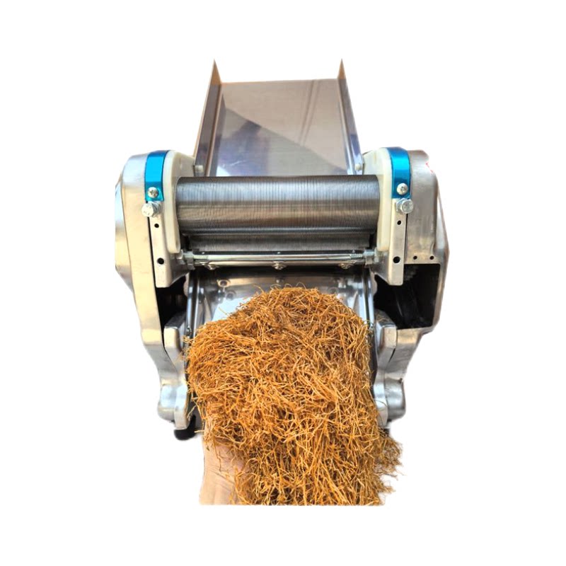 超细0.6切丝机切细丝荷叶树叶切丝机家用铜电机电动切丝机手摇