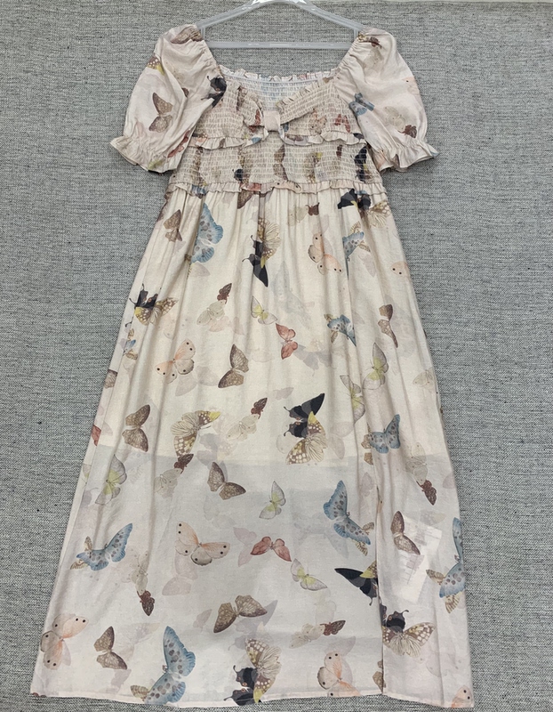 Butterfly Print Dress