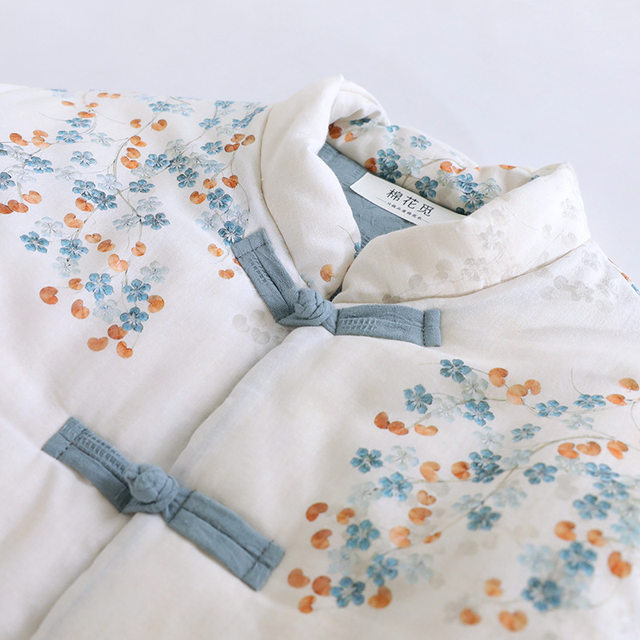 Cotton Padded Jacket for Women, Winter Thickened Warm Traditional Chinese Style Cotton Coat, Loose Cotton Clothing for Middle-Aged and Elderly, Outerwear