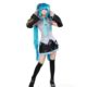 Hatsune Cosplay Costume, Wig, Shoes, Official Outfit, Princess, Anime Exhibition, Female Costume, Cosplay, Future, Two-Dimensional