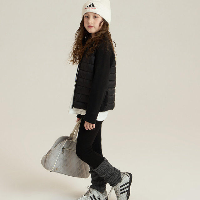 Children's Lightweight down Jacket Korean Style School Uniform Inner down Lining Unisex Winter 90% White Duck down Warm Coat New