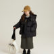 Girls' Winter Mid-Length down Jacket 2025 New Stylish Korean-Style Children's Fashion Warm Hooded Coat