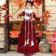 Hanfu for Girls, Autumn and Winter 2025 New Style, Children's Chinese Style Winter Outfit, Fleece-Lined New Year Outfit for Baby Girls, Baby Tang Suit