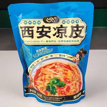 [Shaanxi Liangpi]Authentic Shaanxi Liangpi, Very Spicy and Delicious, Ready to Eat Upon Opening the Bag