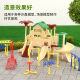Miniature Simulation Sports and Fitness Equipment, Park Outdoor Leisure Area Landscaping Materials, Dollhouse Accessories
