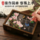 Intangible Cultural Heritage Cloisonné Jewelry Storage Box Study Group, Chinese Style Handmade No-Fretwork Enamel DIY Material Kit
