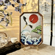 Cloisonné Intangible Cultural Heritage Tea Tray Decorative Ornaments Chinese Style Gifts Team Building Study Handmade DIY Filigree Enamel Materials