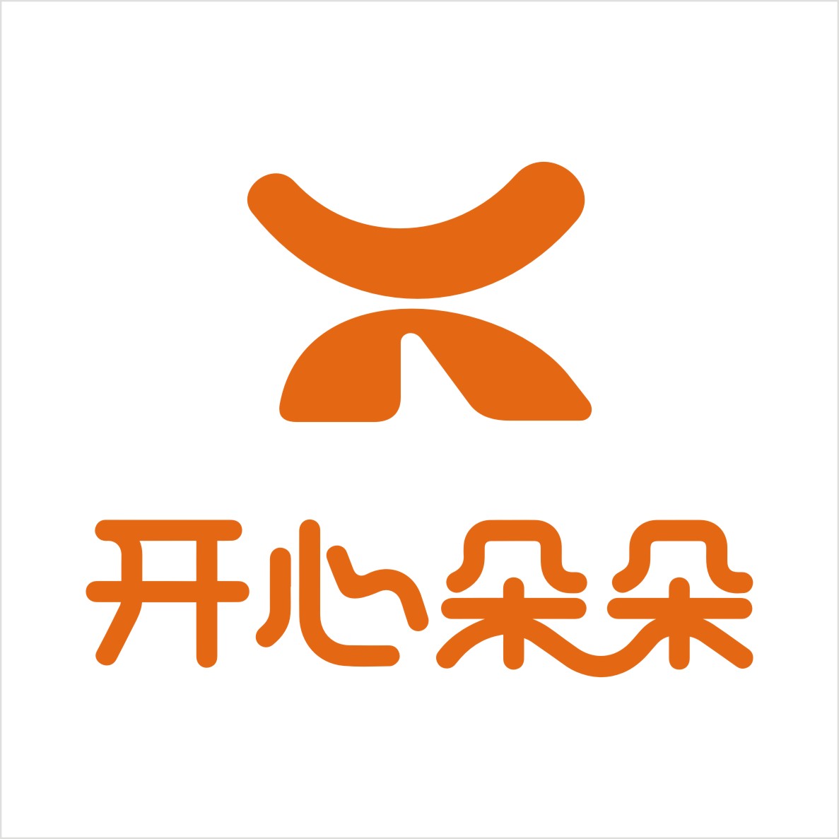开心朵朵母婴旗舰店的LOGO