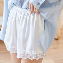 Safety pants womens loose summer lace thin section anti-light no crimping can be worn outside the large size home base shorts pajamas