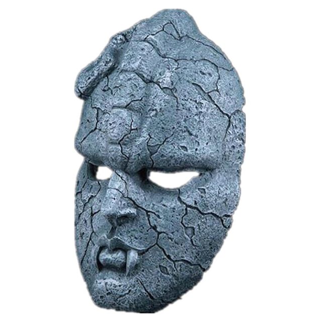 Bizarre Adventure Stone Ghost Mask Halloween Party Bar Dance Decoration Props Face Mask Jojo Mask