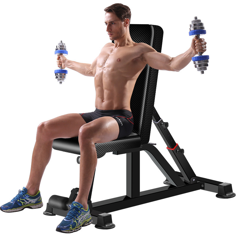 Sleeper Pushback Sleeper multifunctional abdominal muscle plate Home Professional Fitness Equipment Close-up of sports chair Dumbbells Bench