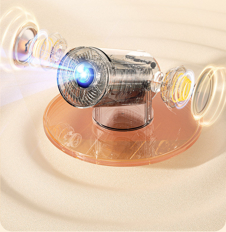 极米z7x新款投影仪超高清旋转云台家庭影院卧室墙投手机投屏小型便携式宿舍学生会议办公免费看电视投影机