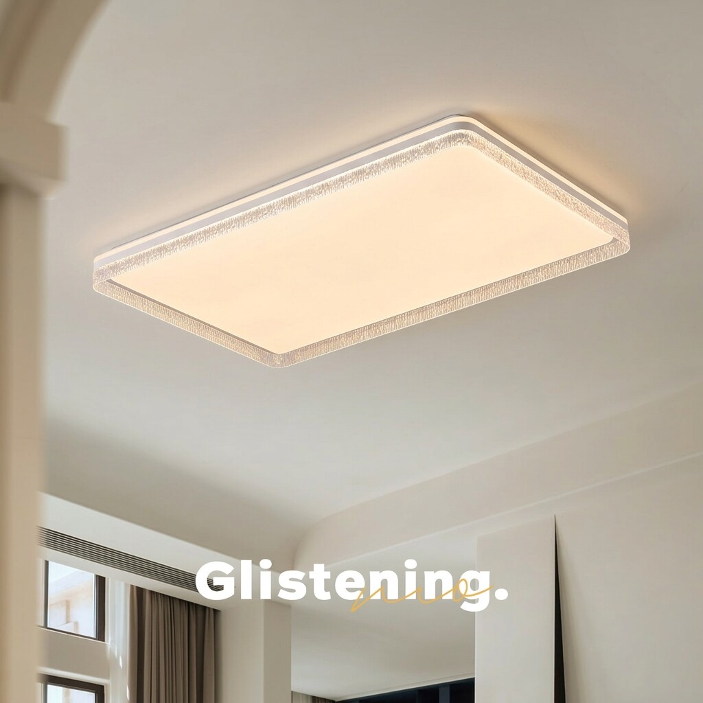 LG living room lamp light роскошная высококлассная атмосфера защита глаз имитация хрусталя потолочный светильник для спальни комбинированный светильник для всего дома