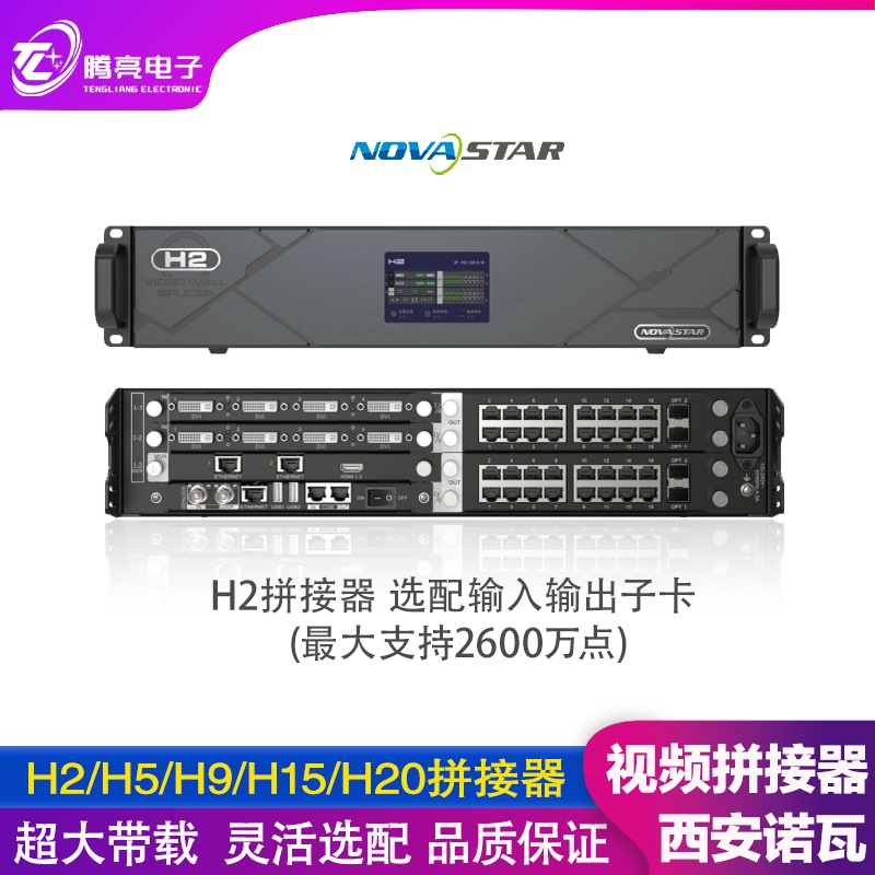 Nova Video Splicing Server Processor H2 H5 H9 H15 Input/Output Sub-Card Sending Card