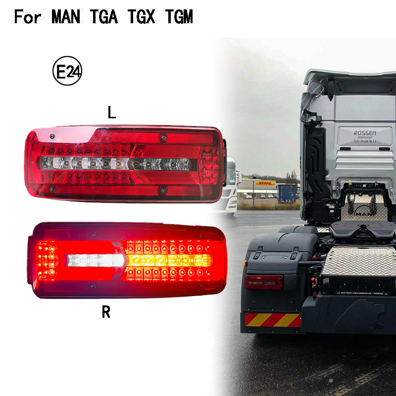 Внедорожные огни 适用于曼卡车led尾灯 man tga tgx led尾灯81252256523 ZZTCH