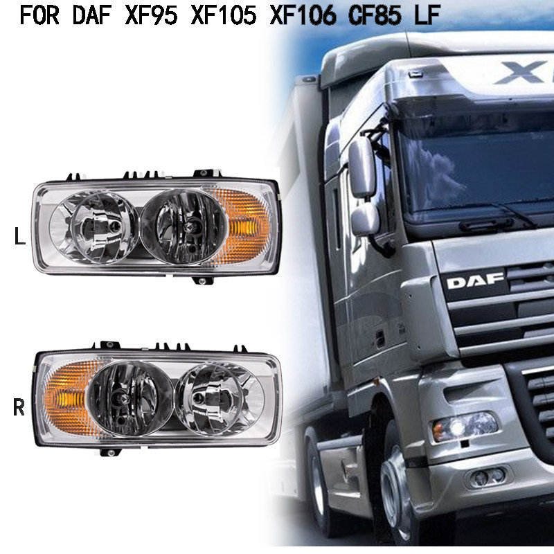 Внедорожные огни 适用于达夫卡车大灯xf95大灯1743685 Zztch