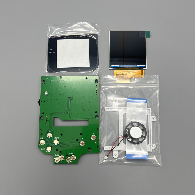First Generation Gb Gameboy High-Brightness Lcd Screen 2.5inch 2.6inch Grayscale Screen Ips Lcd Screen