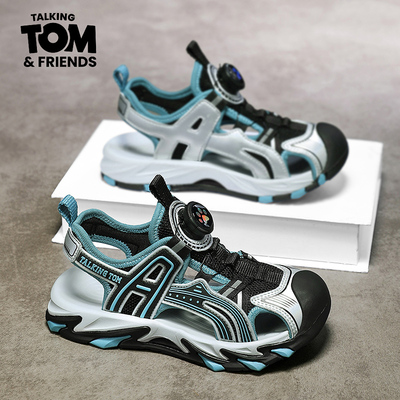 Tom Sports Sandals 2026 New Summer Children's Sandals Non-Slip Beach Shoes Boys Closed-Toe Lightweight for Older Children — 2