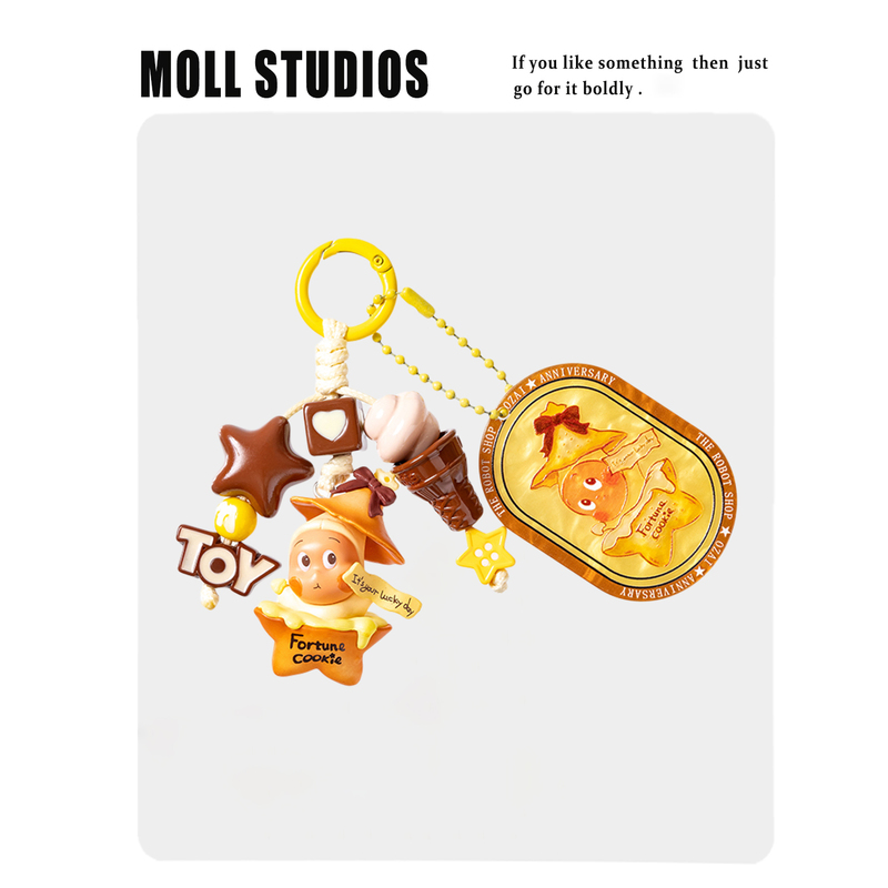 Moll Original Star Pendant Phone Charm Handmade DIY Keychain Chain Bag Accessory Gift for Female Friends Moll Original Star Pendant Phone Charm Handmade DIY Keychain Chain Bag Accessory Gift for Female Friends